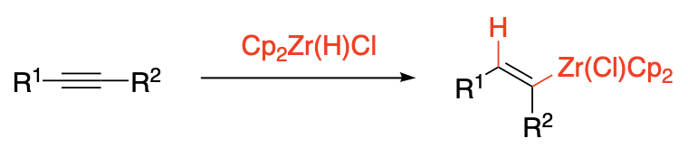 Hydrozirconation of Alkynes