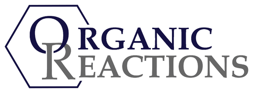 Organic Reactions logo, transparent background